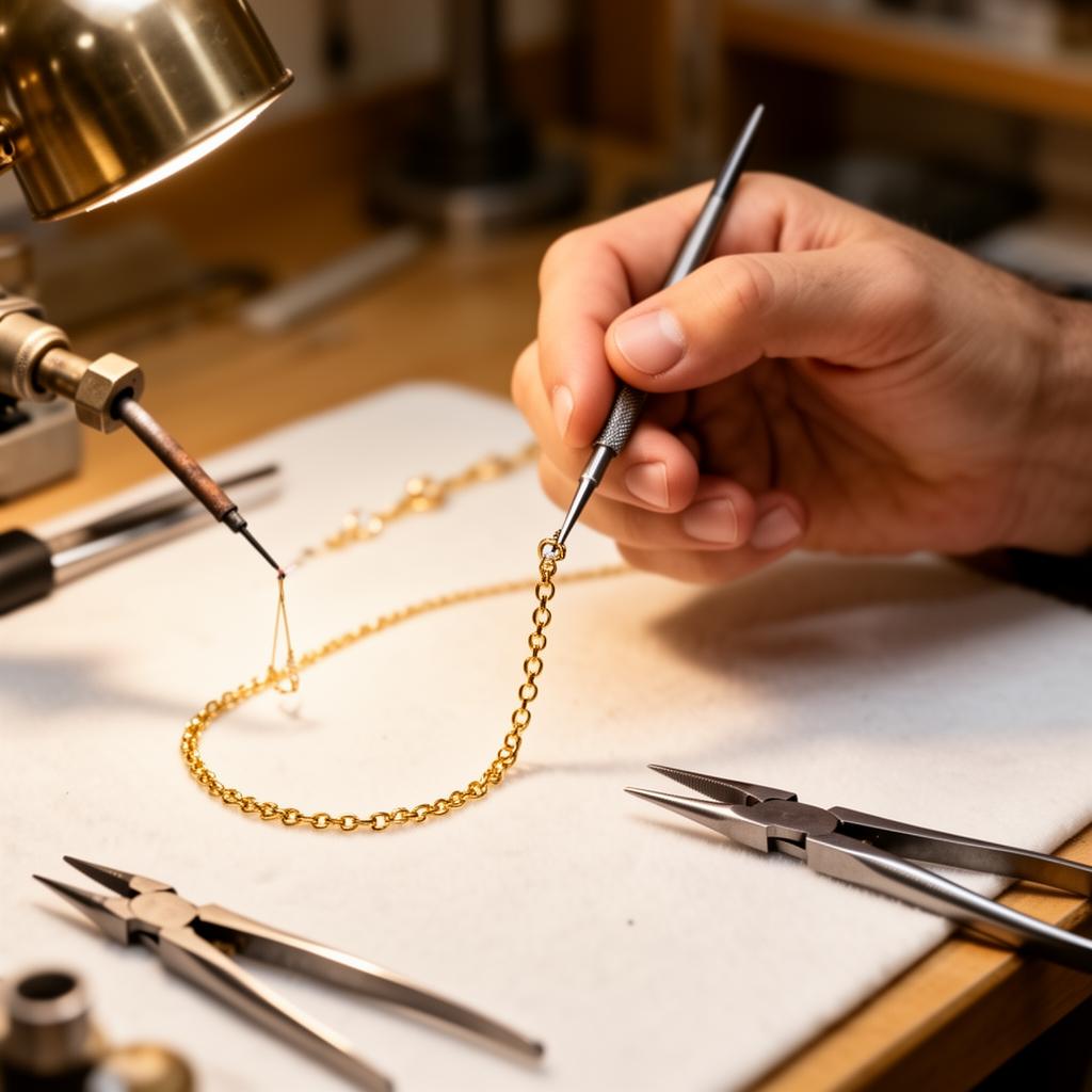 Reparación de joyas en Madrid — arreglo de cadenas, anillos y pulseras en taller de joyería Carabanchel